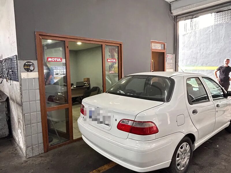 SRG Otomotiv araç kabul girişi ve servise alınan araç